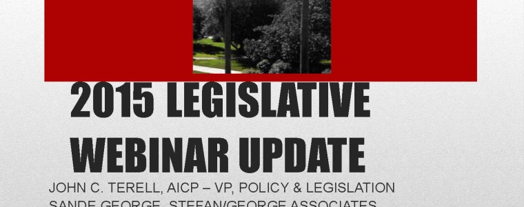 2015 Legislative Update